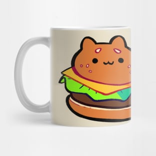 Burger Cat Mug